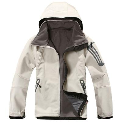 China Jackets Shear Waterproof Softshell Jackets Mens Waterproof Jacket White Striped Jacket for sale