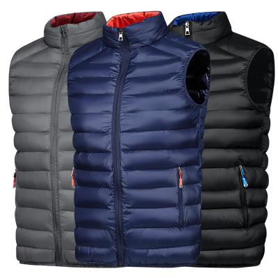 China Plus Size Maternity Nylon Jacket Vest Stitching Stripper Vest For Men for sale