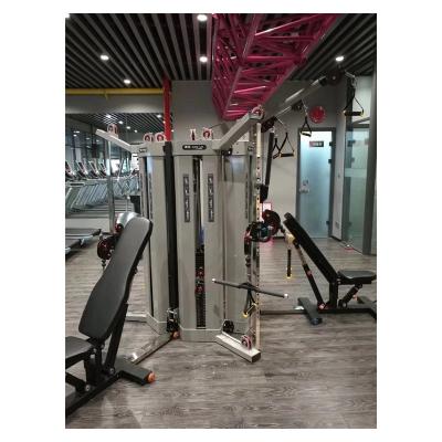 China Commercial High Quality Stack Strength Training Machine Double Arm Stack Trainer Multi-Person Comprehensive Training Fitness Equipment for sale