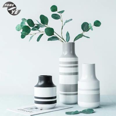 China Luster Porcelain Vase China Made Porcelain Home Decor Modern Tabletop Ceramic Vase Flower for sale