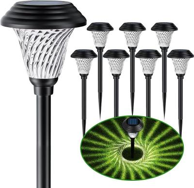 China Garden Solar Outdoor Lights, IP65 Waterproof Solar Pathway Lights with 12 Hrs Long-Lasting Battery Life for sale