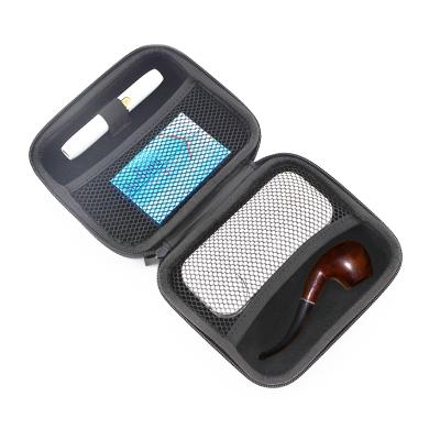 China Portable EVA Storage and Carry Case for Weed Herb Pipe Smoking Odor Proof EVA Box with Carbon Lining Smell Proof Luggage for sale