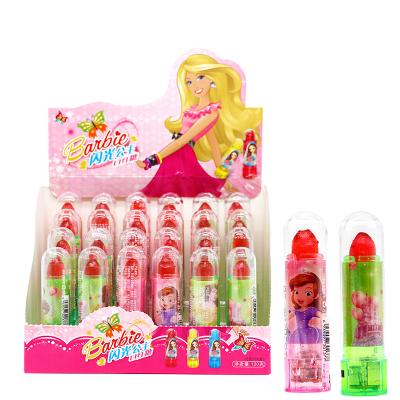 China Normal Popular Kids Glitter Princess Lipstick Hard Candy for sale