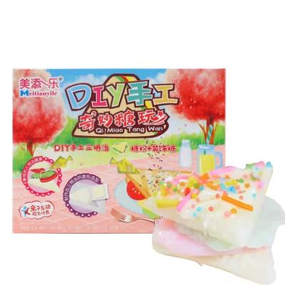 China Wholesale Fun DIY Handmade Sets Lunch Sandwiches Squeezes Handmade Candy Toys For Kids for sale