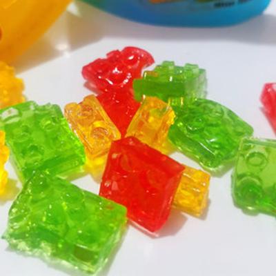 China Natural Building Block Jelly Fruit Jelly Box for sale