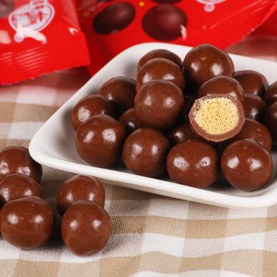 China Daily Eat Chocolate Crispy Snacks Chocolate Ball 128g MELiSSA for sale