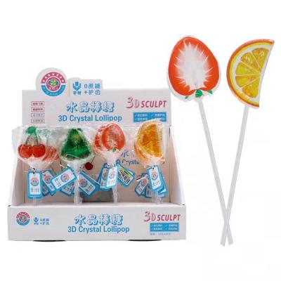 China Natural Fruit Story Lollipop Sugar Free Lollipop Net Red Lollipop 18g*28 for sale