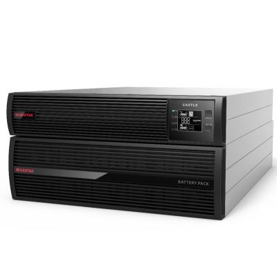 China COMPUTER SANTAK 1KVA 2U Rack ups Online ups Single phase high frequency ups power supply for sale