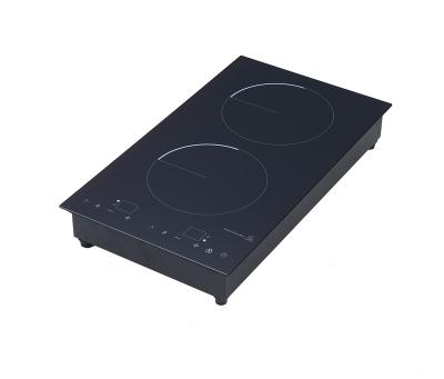 China Household Domino Induction Cooker Build In Type Double Pot 3500W Multi Hot Induction Cooker for sale