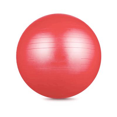 China Round Anti Burst Custom PVC Yoga Ball Yoga Workout Balance Ball Pilates Training Ball for sale