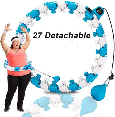 China The 27 Section Family Exercise Fit Circle Weighted Polynesian Dance Circles are adjustable in size and won't drop to lose weight and fat for sale