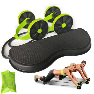 China Home Exercise Multifunction New Product Portable Cushion EVA Exercise Fitness Training Equipment Abdominal Muscle Roller Wheel Rope for sale