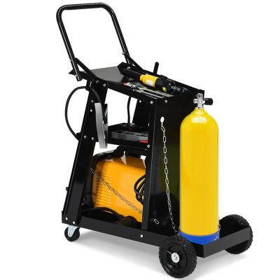 China MigTig Welder Welder and Plasma Cutter Hot Sale Auto Inverter Trolley Welding Trolley Multifunctional Welding Cart and Trolley Trolley for sale