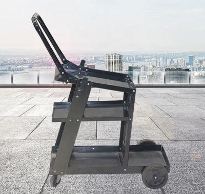 China Cart Welding Cart Welder Machine MigTig Welder and Plasma Cutter Mig Tig Universal Welding Cart Welder with 3-Tiers and Swivel Casters for sale