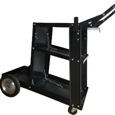 China Welder Cart 3 Row MigTig Welder and Plasma Cutter Welding Trolley Handy Welding Cart for Home Factory Welding Needs for sale