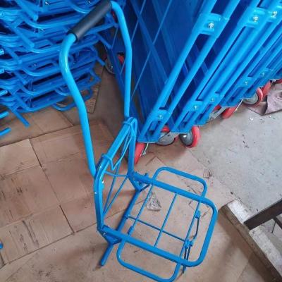 China 202 Storage Cart Model Foldable OEM Foldable Truck Hand Tote Platform Cart for sale