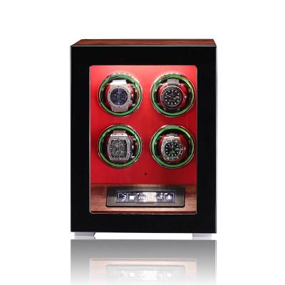 China Handmade Customized luxurious Wooden Watch Winder handmade Automatic Watch Box Wood Box for sale