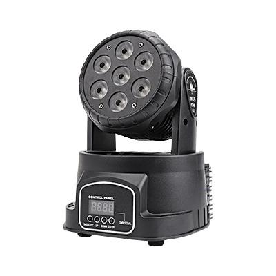 China Hot Sale 7 Stage Etc Eyes 10w Rgbw 4w 4in1 Stage Concert Hotel Led Mini Dj Stage Party Outdoor Beam Angle Adjustable Shop Led Track Light for sale