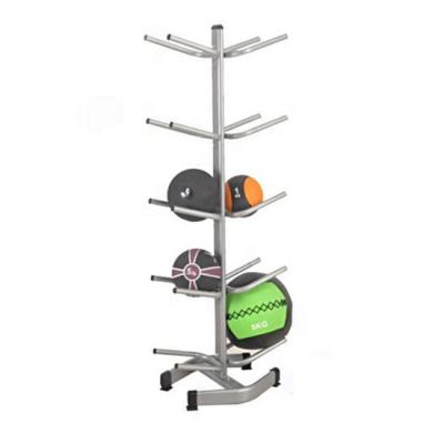 China Deluxe Professional Training Fitness Gym Ball Rack Yoga Ball Stand For Exercise for sale