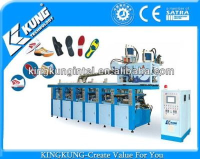 China 2014 Hot Selling Rubber Sole Machines Double Color Injection Sole / Shoe Sole Making Machine KK RB-06/D Te koop