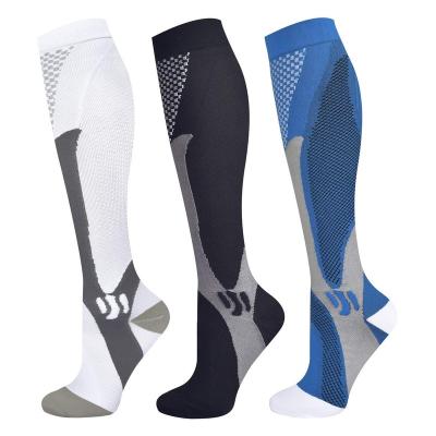 China Breathable Running Gym Basketball Sports Compression Cycling Socks for sale