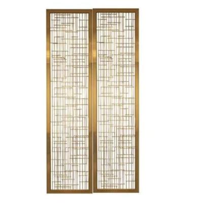 China American Style Custom Laser Cut Decorative Metal Panel Screen Outdoor Metal Garden Screen Patterns for sale