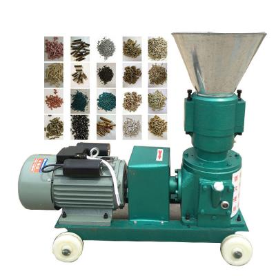 China Small Mini Poultry Farm Poultry Chicken Pig Fish Goat Cat Wooden Cattle Animal Pellet Making Pelletizer Mill Feed Processing Machine for sale