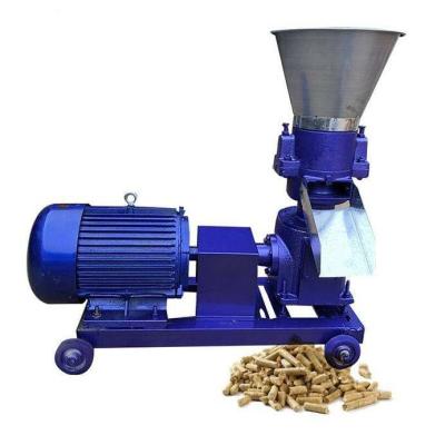 China Small Mini Poultry Farm Poultry Chicken Pig Fish Goat Cat Wooden Cattle Animal Pellet Making Pelletizer Mill Feed Processing Machine for sale