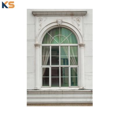 China Reasonable Cost GRC Cast Stone Exterior Precast Concrete Window Sill For Villa Facade Decoration Molding for sale