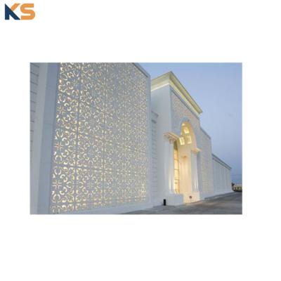 China Reasonable Cost UHPC GFRC FRP Concrere Lightweight Plastic Exterior Hollow Wall Panel for sale