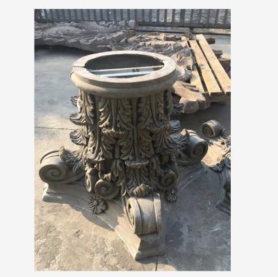 China Reasonable Cost Decorative Fiberglass Plastic Roman Column Pillar Mold For Sale for sale