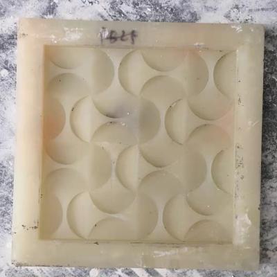 China Mordern Silicone Rubber Mold for 3D Gypsum Ceiling Tile Wall Panel for sale