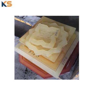 China Mordern silicone rubber mold for producing gypsum ceiling board panel for sale