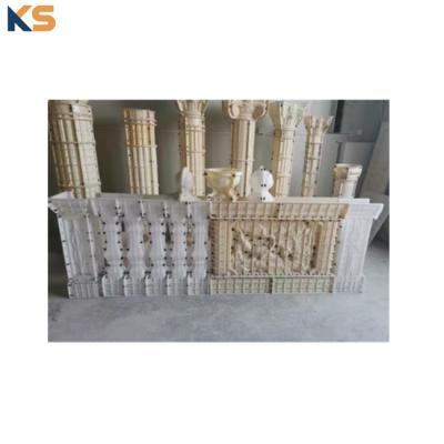 China High Quality Mordern ABS PP Plastic Molds Products For GRC Baluster Column Capital for sale