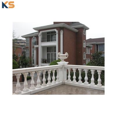 China Reasonable Cost Decorative Precast Concrete Cement Stone Baluster Balustrade For Outdoor Step for sale