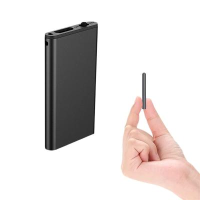 China HD Noise Reduction Digital Voice Recorder Mini Voice Activated Recorder Easy To Hide Voice Recorder 23*43*5mm for sale