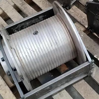 China For Hydraulic Drill Rig Ring Winch For Double Wire Rope Winch for sale