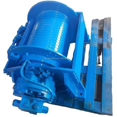 China For Drill Rig Manufacturing Lifting 2/3/4/5/6/8/10/12/15/20/30 Ton Hydraulic Winch Rig For Drilling for sale