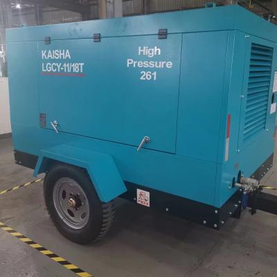 China Portable Mini Air Compressor High Pressure Rock Drilling and Water Well Drilling Screw Air Compressor for Mining for sale