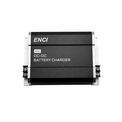 China Veichles DC DC Charger 12v 40A Battery Charger used for lead acid battery and lithium battery compatible in RV boat for sale