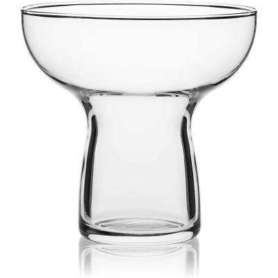 China New Classic/Postmodern XL Large Clear Solid Thick 16 Ounce Stemless Margarita Glass for sale