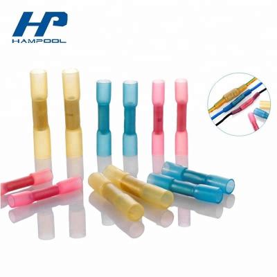 China Waterproof Wire Connection Hampool High Performance Wire Splice Cable Terminals Crimp Heat Shrink Wire Connectors for sale