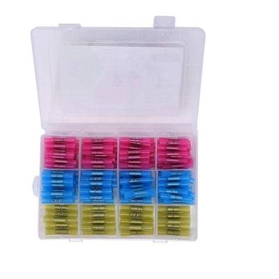 China Hampool 200Pcs Water Proof Heat Shrink Automotive Waterproof Cable Terminals Heat Shrink Crimp Butt Connectors for sale