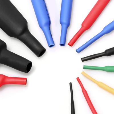 China Popular LOW VOLTAGE Hampool Shrink 560 Wrap Colored Electrical Tubing Matched PE Insulated Heat Shrink Tubing for sale