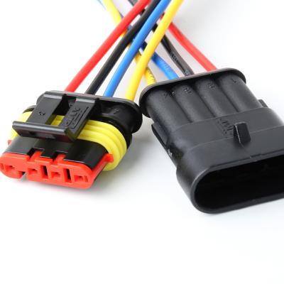 China Water proof connector Hampool factory supply set best quality automotive wiring connectors for sale