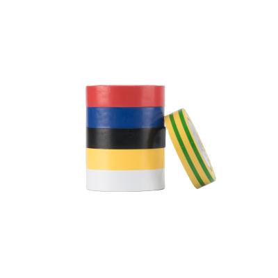 China LOW VOLTAGE Hampool Adhesive Tape Netting 19mm*10M Electrical Insulation Pvc Tape for sale