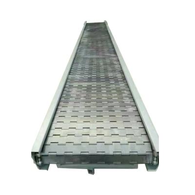 China Anti Impact Cement Slag Heat Resistant Chain Plate Conveyor for sale