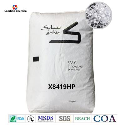 China FDA Grade S-Plastic Xylex X8419HP Resin Pellets Bulk Low Medium Flow For Injection Molding for sale