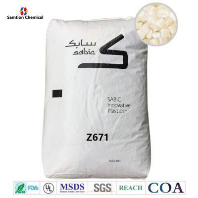 China Industrial Plastic S-Plastic Cycolac ABS Z671 Resin Pellets For Injection Molding for sale