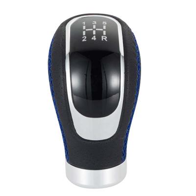 China Custom Aluminum+Leather+plastic Knob , Universal Model Gear Shift Knobs For Car for sale